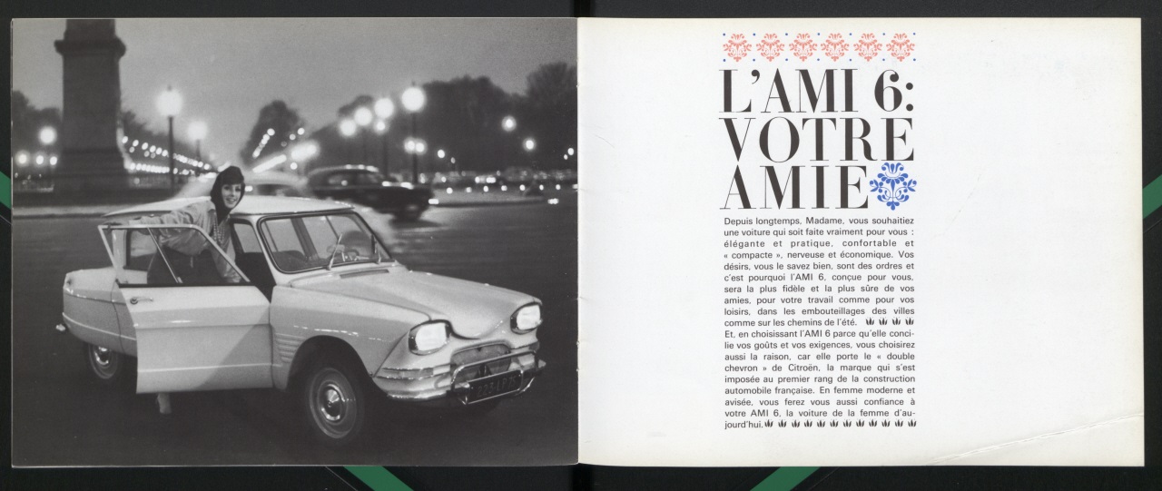 foto para la parte del comunicado en frances 60 Aniversario del Citroën Ami 6